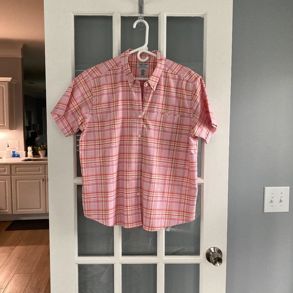Cabin Creek Wrinkle Free Short Sleeve